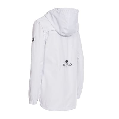 Trespass Dames/dames Flourish Waterproof Jasje (Wit)