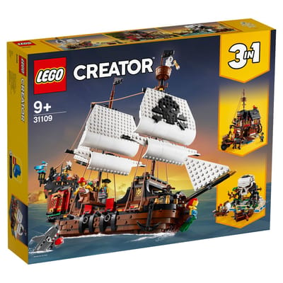LEGO 31109 Piratenschip Bouwsets Voertuigen
