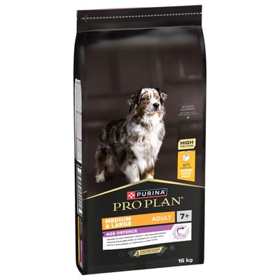 16 kg ProPlan droogvoer voor honden + 3 kg ProPlan droogvoer voor honden gratis! - Medium & Large Adult 7+ Age Defence 16 kg