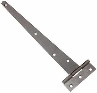 2 paar poort schuur deur Tee T scharnier 10 Inch 250 Mm verzinkt staal + schroeven