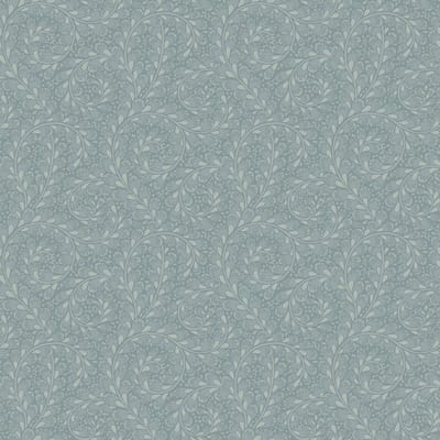 Boråstapeter Vliesbehang 2254 - Treasured - Botanisch Blauw - 53cm x 10.05m
