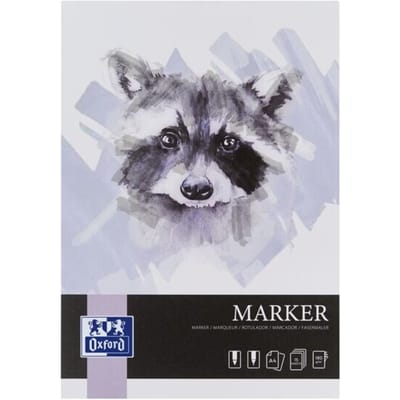 OXFORD markerblok - A4 - 15 vel - 180g - gelijmd
