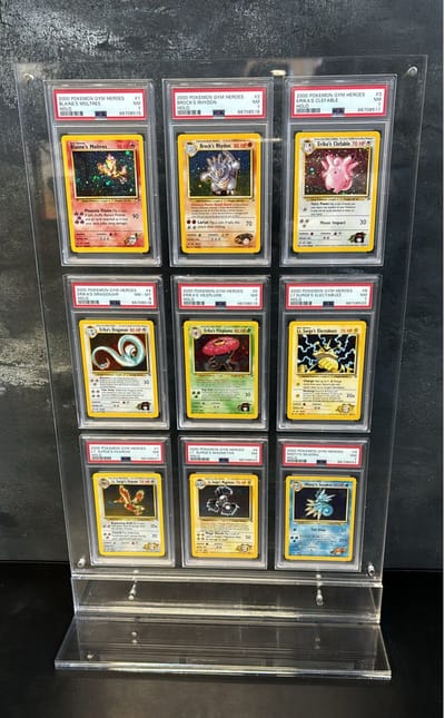PSA Acryl Display Voor 9 Slabs