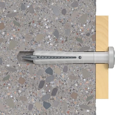 Nagelpluggen Set - Bevestigingsmateriaal - Muren Bevestigen - Flexibel Ontwerp - 8x100/60 mm - Standaard