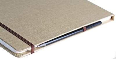 Clairefontaine schetsboek Goldline Travel, formaat A5, beige