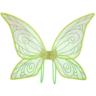 Ailes de papillon pour enfants et adultes, accessoires de décoration, ambiance de fête, ailes d'elfe, accessoires amusants pour enfants en plein air Other white
