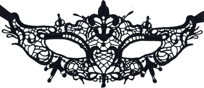 Miresa - Sexy Masker - Carnaval / 18+ / Halloween / Themafeest - Zwart - Kant - MM027-