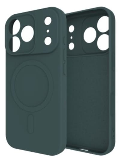 Just in Case hoesje geschikt voor iPhone 17 Pro Max Hoesje geschikt voor MagSafe - Color Backcover - Groen