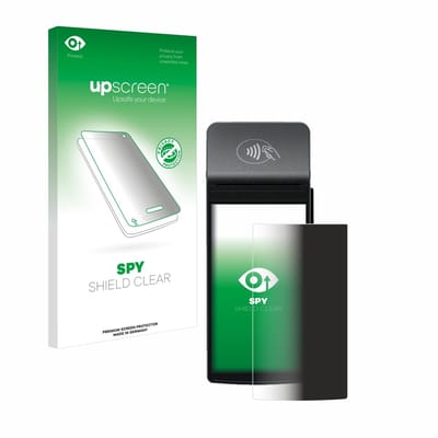 upscreen - privacy screenprotector voor Castles Technology S1F2 - Folie Beschermfolie Blauwlichtfilter