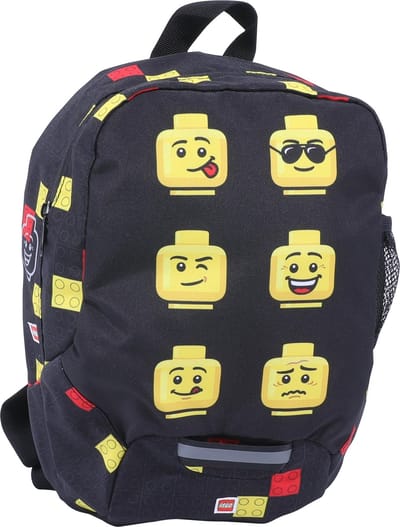 LEGO FACES BLACK Schoolrugzak 33cm - 10L