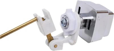 Toilet Spoelknop - Drukknop Toilet - Badkamer Reparatie - Messing Constructie - Standaard Maat - Chroom