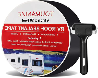 Butyl Sealant Tape - RV Daktape Bootafdichting - Lekkages Afdichten - Inclusief Rol - 105 cm x 50 meter - Zwart