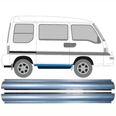 Reparatie dorpel voor Subaru Libero 1983-1998 / Links + Rechts / Set
