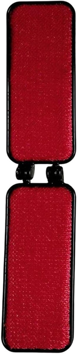 Pluizenroller Kleding - Pluisverwijderaar Ontharing - Textiel Verzorgen - Herbruikbaar Opvouwbaar - 12x5x2cm Gevouwen - Zwart