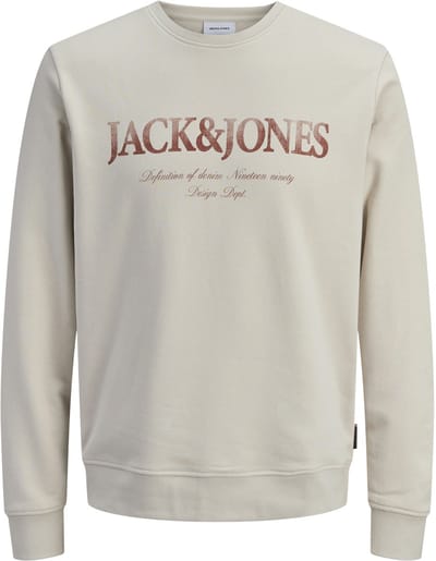 JACK&JONES - JJDEVIN DAYTONA PRINT SWEAT CREW NECK - Heren - Sweaters