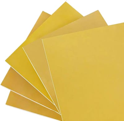 Isolatieplaat Epoxy - Glasvezel Paneel - Hoge Temperatuur - Hittebestendig Materiaal - 100x200mm 1.2mm