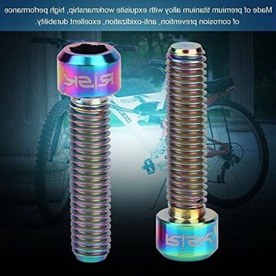 2 Stuks M6 x 25mm Aluminium Fiets Remzadel Schroeven voor Mountainbike en Racefiets Accessoires