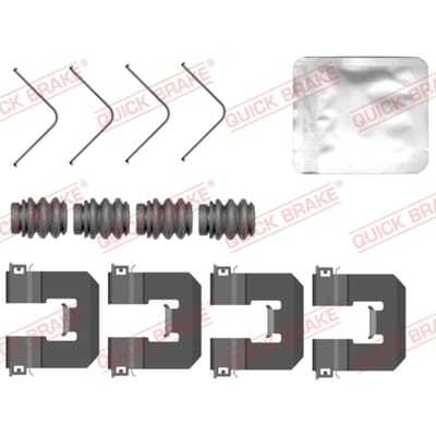 Toebehorenset, schijfremblok QUICK BRAKE 109-0160