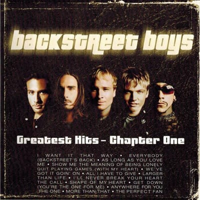 CD BACKSTREET BOYS - GREATEST HITS-CHAPTER 1 82876535592 Jive 2003 EU Rock Gebruikt brown