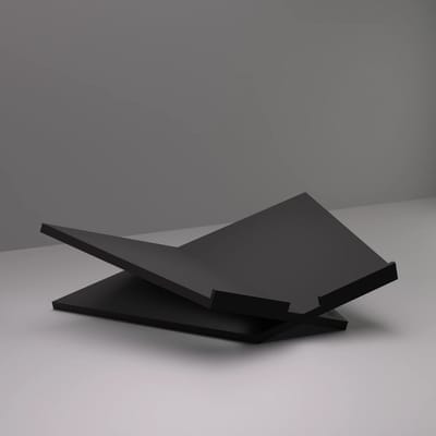 3d-gezellig Boekenstandaard - Boekensteun - Boekenhouder - Book Holder - 37*25*8 cm - Zwart - 100% gerecycled PLA (bioplastic)