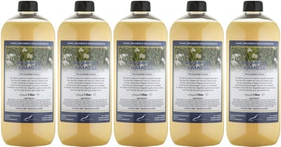 Shampoo Kamille - 1 liter (transparant) - 5 Stuks - Voordeelverpakking - Haarverzorging