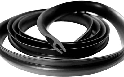 Allecto - Wiper Blade Rubber Strips - 2 Stuks, 1.7m Universele Autoseal voor Ramen en Deuren