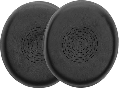 kwmobile 2x oorkussens geschikt voor Jabra Evolve 2 50 - Earpads voor koptelefoon in zwart