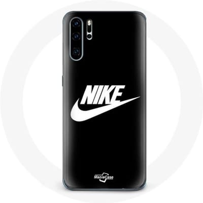 Coque pour Huawei P30 Pro - MANIACASE - Nike Logo - Souple - Noir - Mixte noir