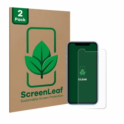 2 Stuks Screenprotector voor Apple iPhone XR / 11 - Hoogwaardige Beschermfolie transparant