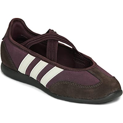 Adidas Barreda Mary Jane Sneakers Dames - Bruin - Maat 38 2/3 - Leer