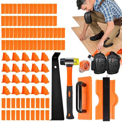 Vloer Installatie Set - Leggereedschap Laminaat - Vloeren Leggen - Stabiele Houdgreep - 346 cm - Niet gespecificeerd