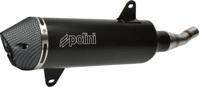 Uitlaat Polini Racing zwart Yamaha N-max 300cc