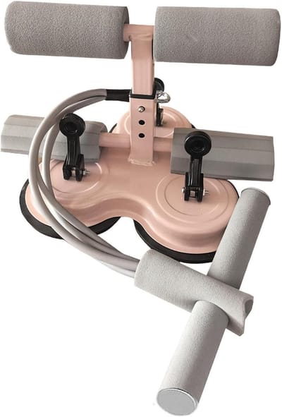 Buiktrainingshulp - Core trainer - V-lijn training - Verstelbaar ontwerp - 1.1 kg - Zwart