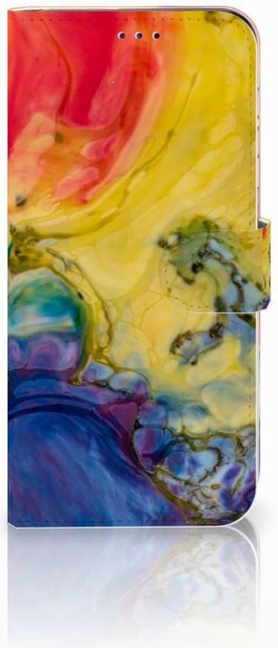 Hoesje Samsung Galaxy A50 Watercolor Dark