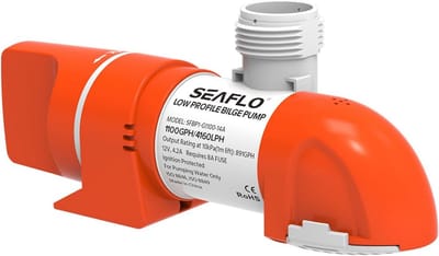 12V Automatische Bilgepomp 1100 GPH met Waterniveaudetectie voor Boten