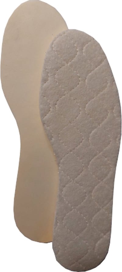 Ronilux Kids Wollen Vachtzool - Winter Inlegzool voor Kinderen - Tegen koude voeten - Warm en zacht - Maat 34/35