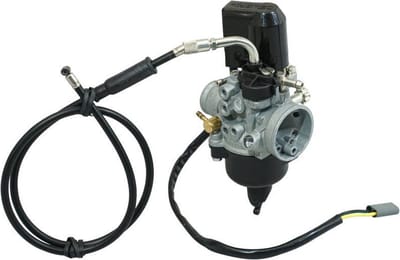 carburateur voor 50cm3 dellorto phva 12 qd scooter ref 8330 automatische choke nieuw
