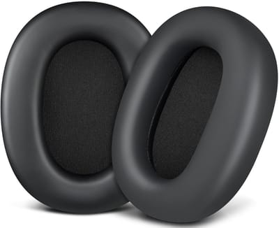 Dailygoods - SOULWIT Vervangende oorkussens voor Sony WH-1000XM6 (WH1000XM6) noise cancelling hoofdtelefoon, earpads cushions met zacht proteïneleer en traagschuim met hoge dichtheid