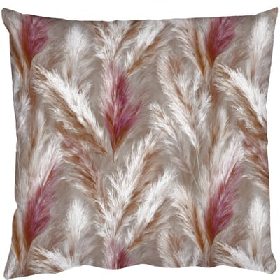 Sierkussens - Kussentjes Woonkamer - 50x50 cm - Pampasgras - Pluizig - Kleurrijk