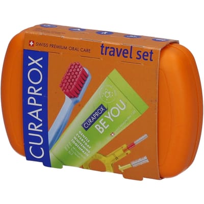 Curaprox Reisset Oranje 1 Combinatieverpakking