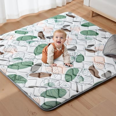 Cherrys Finds - Baby Speelmat - Kruipmat Peuters - Veilig Spelen - Baby Speelmat Foam - Baby Speelmat Foam Opvouwbaar - Speelmat - Wasbaar