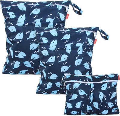 3-in-1 Herbruikbare Luiertas voor Baby's - Perfect voor Vuile Kleding en Reisaccessoires