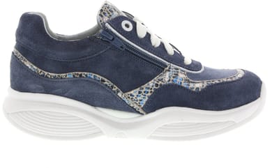 Dames Veterschoenen Xsensible Swx11 Denim Fantasy Hx Jeansblauw - Maat 37