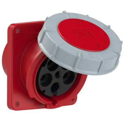 PCE Power Twist 445-6 CEE-opbouwdoos 125 A 5-polig 400 V 1 stuk(s)