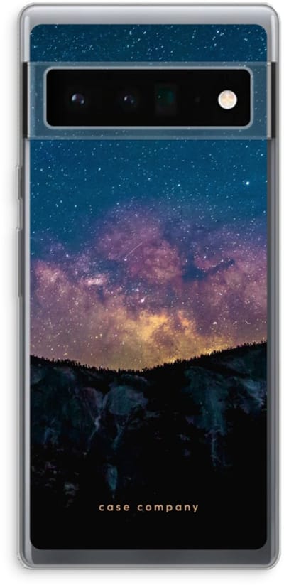 Case Company® - Hoesje geschikt voor Google Pixel 6 Pro hoesje - Travel to space - Soft Cover Telefoonhoesje - Bescherming aan alle Kanten en Schermrand