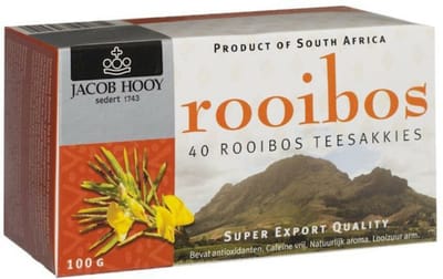 Jacob Hooy Rooibos Theezakjes 40 stuks