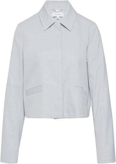 Blazer met overhemdkraag en knoopsluiting dames COMMA