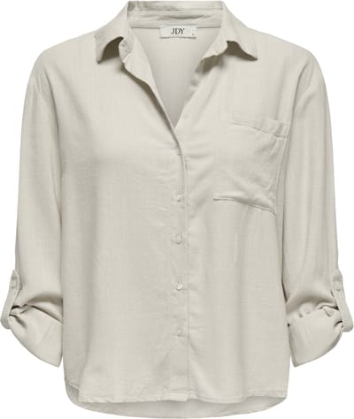 JDY - JDYCAYA LINEN LOOSE L/S SHIRT WVN NOOS Dames Blouse