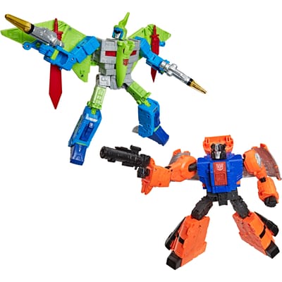 Hasbro Transformers Toys Age of the Primes G2 Dinobot Swoop and G2 Dinobot Sludge 8.5  Figures, 8+