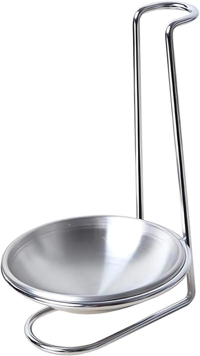 RVS lepelhouder voor in de keuken, ideaal voor kooklepels, soeplepels en keukengerei opslag